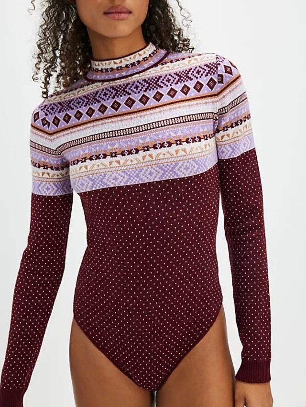Free People Winter Warmer Bodysuit